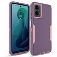 thumbnail image 5 of Innens for Moto G/G Play 5G 2024 6.5inch Shockproof Hybrid Armor Phone Case Cover, Pink, 5 of 14