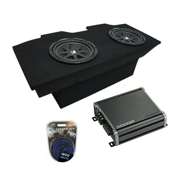 1993-2002 Chevy Camaro Coupe Kicker Comp C12 Dual 12 Sub Box Package CXA8001 Amp