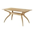 thumbnail image 2 of Bellamy Studios Nollman Indoor Dining Table, Natural Oak, 2 of 7