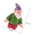 thumbnail image 2 of WHAMVOX 1Jgo Estatua En Resina De Gnome Para Jardín Y De Patio Exterior, 2 of 6