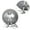Silver gray, variant on Yoga Ball With Belt Explosionproof Exercise Ball Backflip Training Equipment