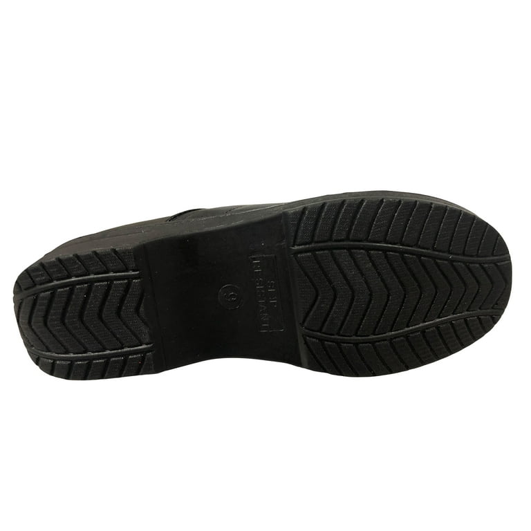 Savvy Womens Brandy Nursing Shoes Black Smooth 6.5 M US