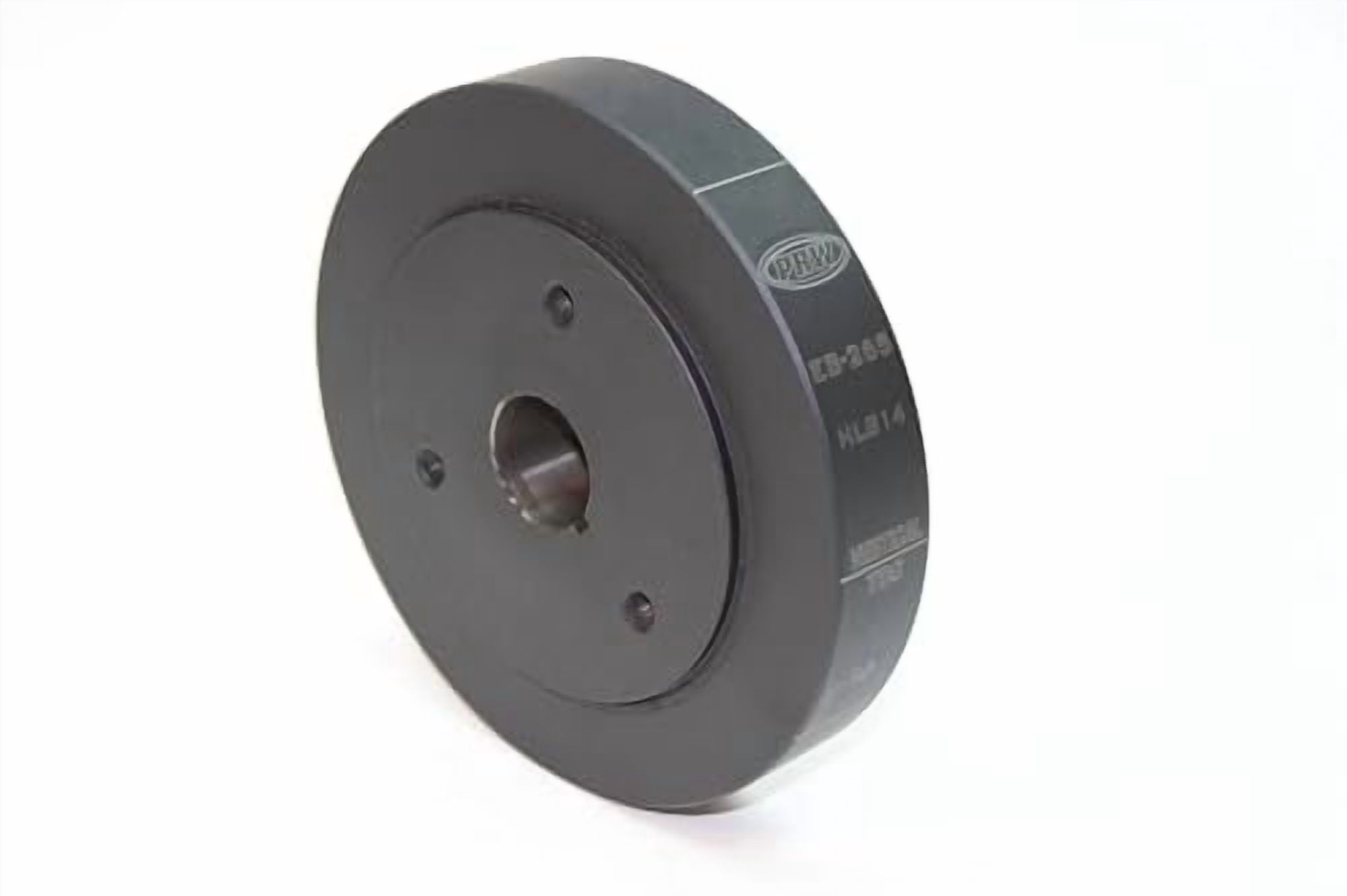 DAMPER HI-PERF CHEV SB 262-350 WB 348-409 1955-95 0-BAL 6.75 OD LASER ETCHED BLACK