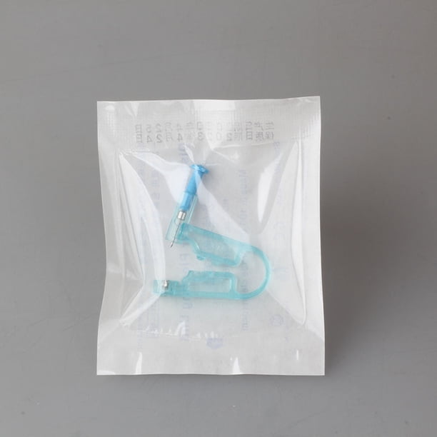 Pistola de perforación de oreja esterilizada de seguridad desechable, herramienta de unidad con perno de oreja, Kit de perforación de asepsis, Kit profesional de perforación de oreja pura, 5