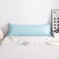 thumbnail image 6 of Lorviah Premium Cotton Body Pillowcase 20"x54", Ultra Soft & Breathable Body Pillow Cover with Envelope Closure, Light Blue, 6 of 6