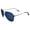 Black, variant on Epoch Eyewear Emerson Metal Black Frame With Polarized Lenses Sunglasses