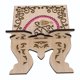 thumbnail image 1 of Soporte para Corán Retro tallado diamante rojo musulmán lectura estantería soporte suministros religiosos, 1 of 5
