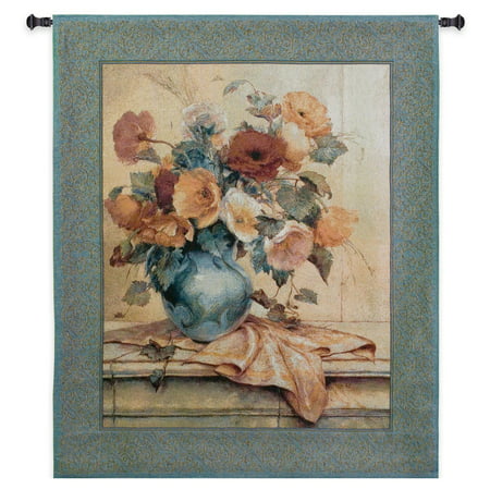 FineArtTapestries 2884-WH Jennies Mantle I Wall Tapestry