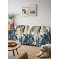 thumbnail image 6 of Palm Tree Beach Couch Cover for 2 Cushion Couch, Watercolor Botanical Seaside Washable Love Seat Sofa Covers Slipcover, Throw Sofa Covers for Pets, Furniture Protector 71"x102", 6 of 9