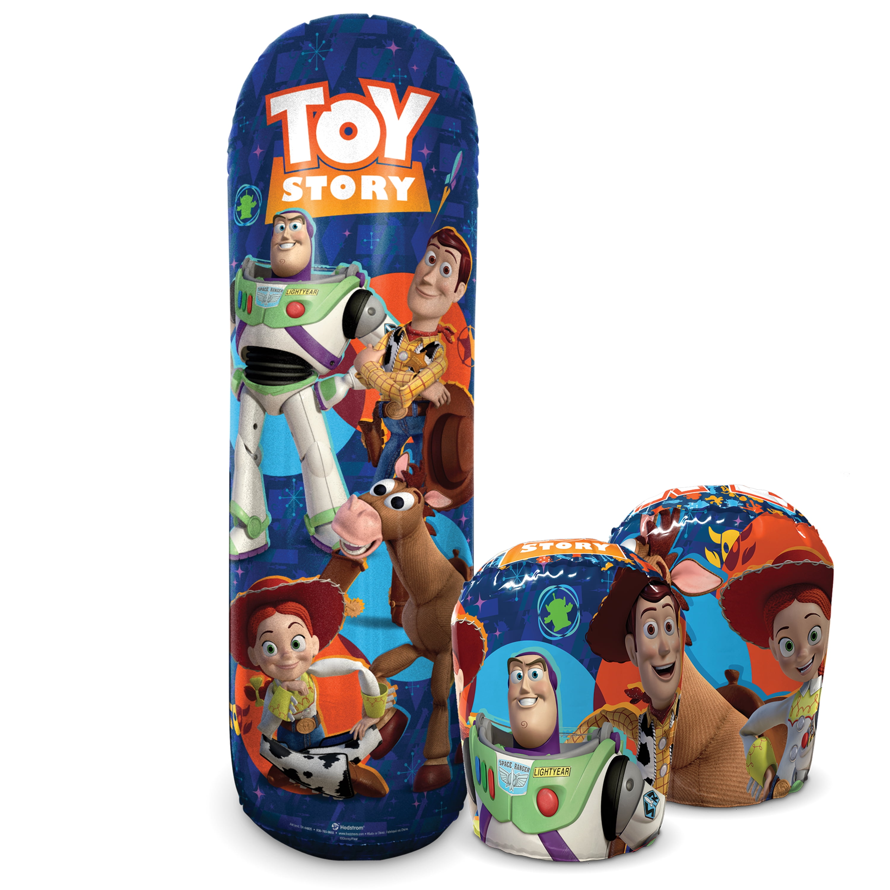 Hedstrom Toy Story 4 36" Bop Bag & Gloves Combo Exercise Play Fun Ships Fast A2 for sale online