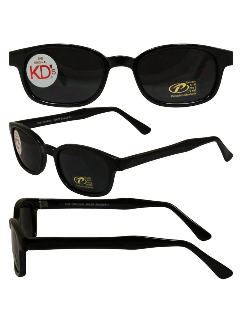 Pacific Coast Sunglasses Original KD's Biker Sunglasses 2-pack and Yellow Lenses - Walmart.com