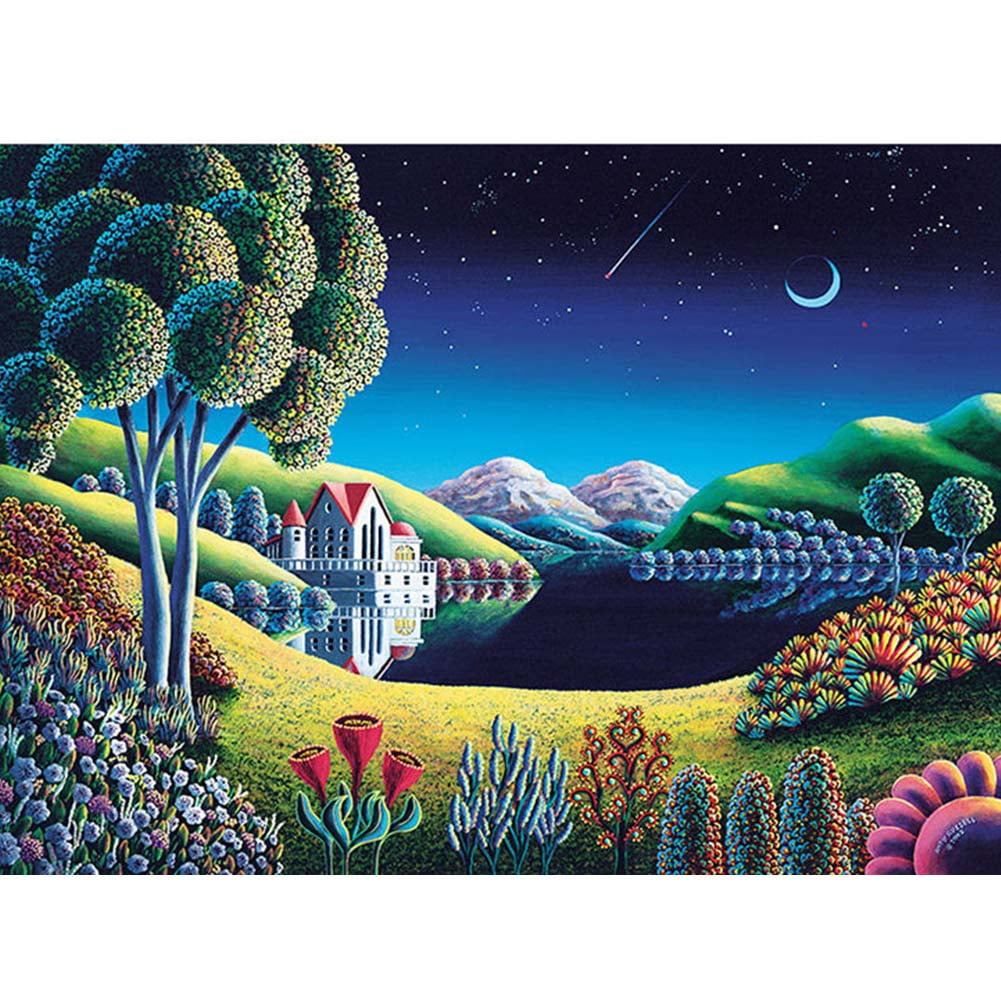 1000pcs/set Paper Puzzles Scenery Puzzle for Children ...