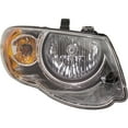 thumbnail image 2 of Garage-Pro Driver and Passenger Side Headlight for Chrysler Town & Country 2005-2007 Halogen With bulb(s) For Long Wheelbase (119 inches) Replaces# 4857991AD 4857990AD, 2 of 9