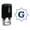 Blue, variant on Printtoo Octagon Celtic Swirl Frame Alphabet G Monogram Self Inking Rubber Stamp Office Stationary