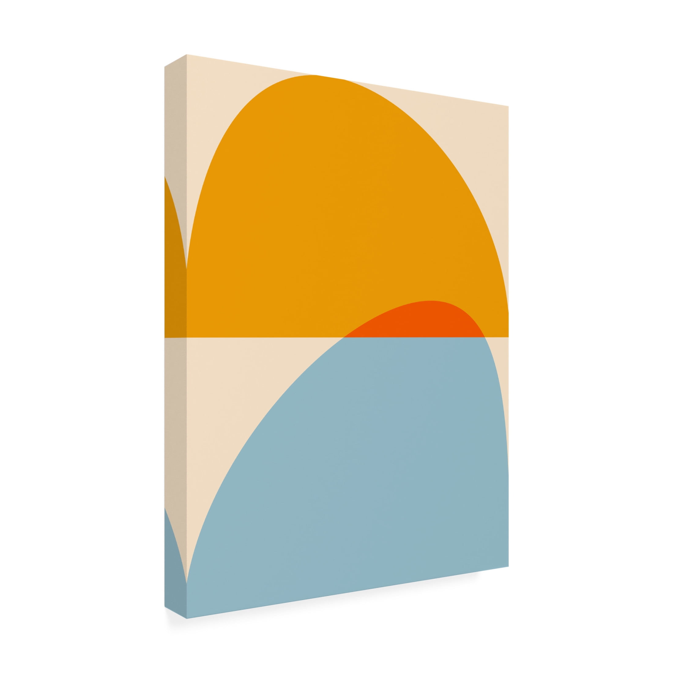 Trademark Fine Art Ana Rut Bre Mid Century Pastel 18 Canvas Wall Art