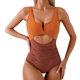 thumbnail image 2 of WILLBEST Traje de Baño Curvy Traje de Baño Sexy con Bloques de Color para Mujer, 2 of 6