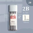 thumbnail image 1 of Upgrade Your Writing Experience with 100pcs/box 0.5mm/0.7mm 2B/HB Automatic Pencil Refill - Large Capacity and Durable, Perfect for Students, 1 of 5