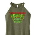thumbnail image 3 of Teenage Mutant Ninja Turtles: Mutant Mayhem - Movie Logo - Juniors High Neck Tank Top, 3 of 5