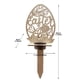 thumbnail image 2 of Alimentador de animales salvajes, bandeja de alimentación de madera, estacas para jardín, patio, patrón de Pascua, decoración DIY, regalos de arte, hogar para amantes de la naturaleza, tipo 6 Inevent HA028303-06, 2 of 7