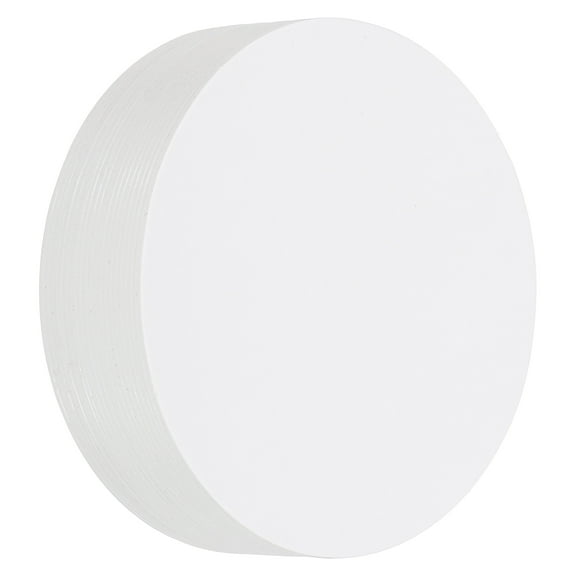 60 PCS White Circle Cutouts Paper 3 Inch Round Cutouts for DIY Crafts