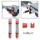thumbnail image 5 of 2 amortiguadores delanteros asistidos por resorte para WPL D12 D42 1/16 RC rojo, 5 of 9