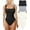 Black,grey,beige, variant on Women's 3 Piece Bodysuits Sexy Ribbed Strappy Square Neck Sleeveless Shapewear Bodysuits