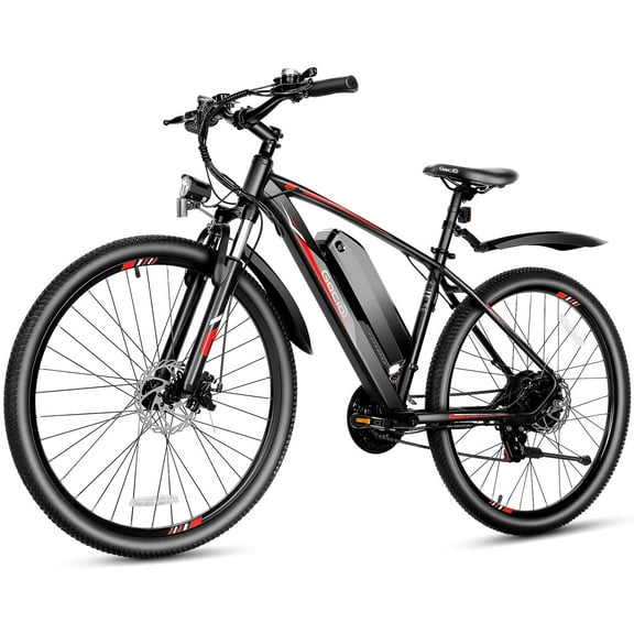 Gocio 27.5" Electric Bike for Adults, E-Mountain Bicycles with 750W Peak Motor, 48V 10.4Ah Battery, 21-Speed Ebike, UL2849