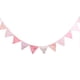 thumbnail image 5 of Banderines de cumpleaños para fiestas infantiles, banderines de algodón, decoración de pared para niños, color rosa, floral kenally HA6324-01B, 5 of 6