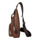 thumbnail image 5 of Bolso bandolera de cuero , bandolera, bandolera, bandolera, bandolera, Marrón cro Sunnimix Bolso de hombro para hombre, 5 of 8