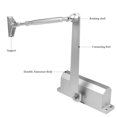 thumbnail image 1 of Domqga Fermoir de Porte pour Ouverture Unidirectionnelle, Fermoir de Porte Ajustable, Fermoir de Porte à Vitesse Hydraulique à Double Étage Ajustable pour Ouverture Unidirectionnelle, 1 of 8