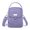 Purple, variant on Small Messenger Bag, Water Resistant Adjustable Crossbody Sling Bag Purse for Travel Sports, Multi Compartment Mobile Phone Bag Women Messenger Bag Casual Oxford Cloth Bag Shoulder (R and B)