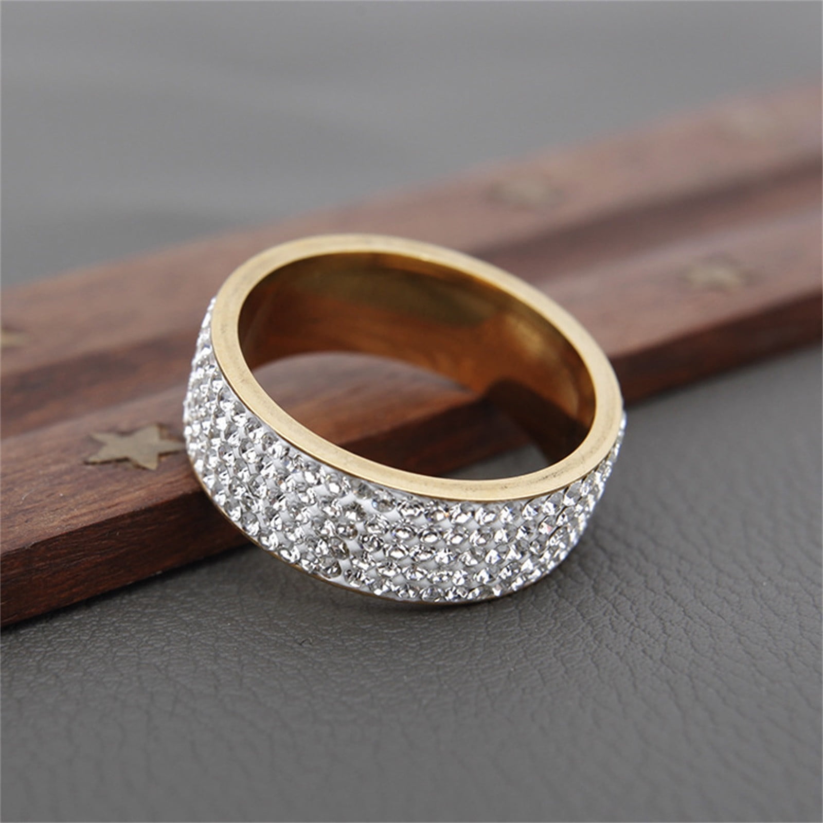 Gold ring for birthday gift best sale