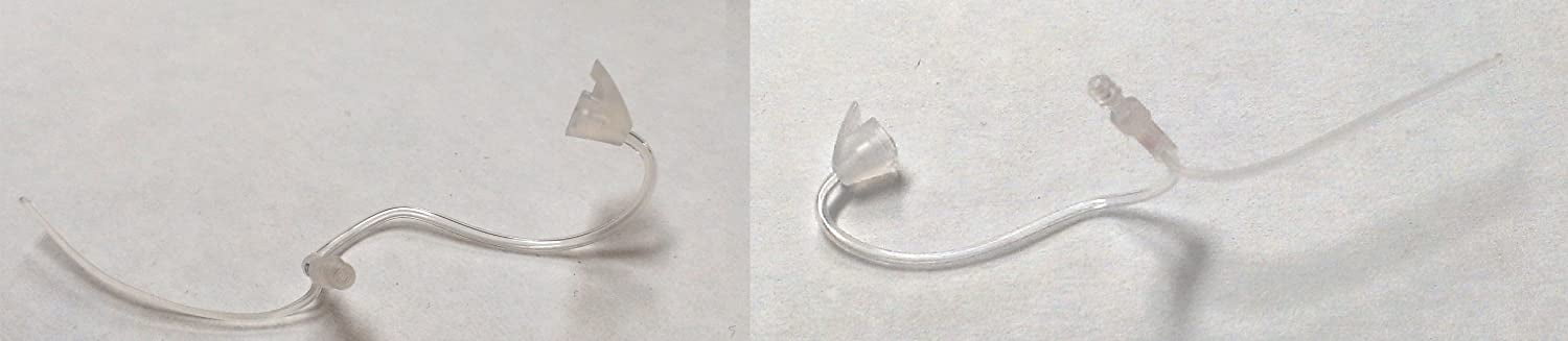 (2-pack) Phonak Micro Tube Refill SNAP-ON type hearing aid replacement Tubes Size 2B Left and Right