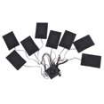 thumbnail image 1 of 1 Set Clothes Heating Pad Complex Fiber Heat Pad Heating Piece USB Clothes Heater (Black), 1 of 5