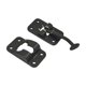 thumbnail image 1 of Pestillo de soporte de puerta de RV genérico de alta dureza, accesorios de estilo T, pestillo de puerta de RV para Hebilla derecha negra, 1 of 9