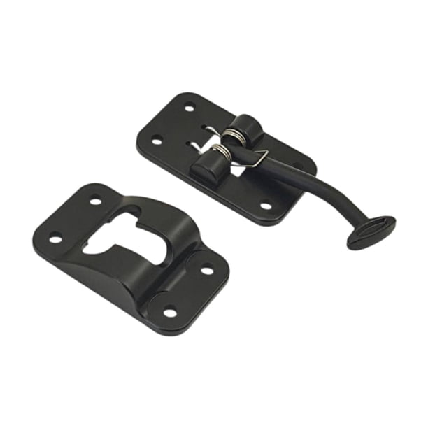 Pestillo de soporte de puerta de RV genérico de alta dureza, accesorios de estilo T, pestillo de puerta de RV para Hebilla derecha negra