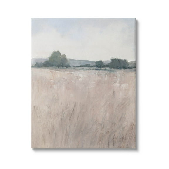 Stupell Industries Abstract Countryside Grassland Scenery Painting Gallery Wrapped Canvas Print Wall Art, Design by Tim OToole