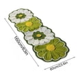 thumbnail image 3 of Sahpxhe Runner Rug, Breathable Strip Design Wear Resistant Floral Textured Floor Carpet For Household Leisure Layout Decor, 3 of 6