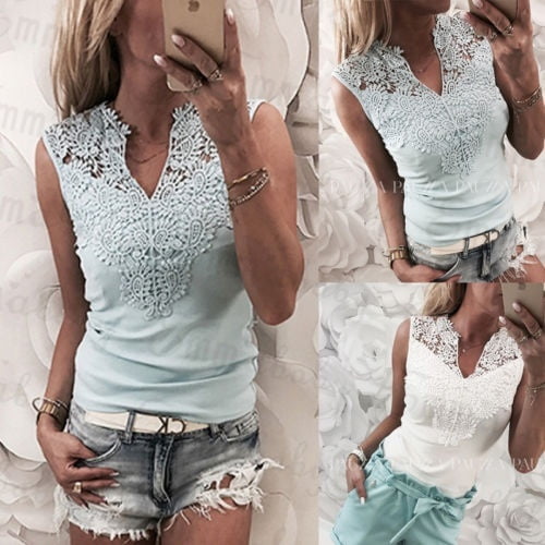 casual lace tops