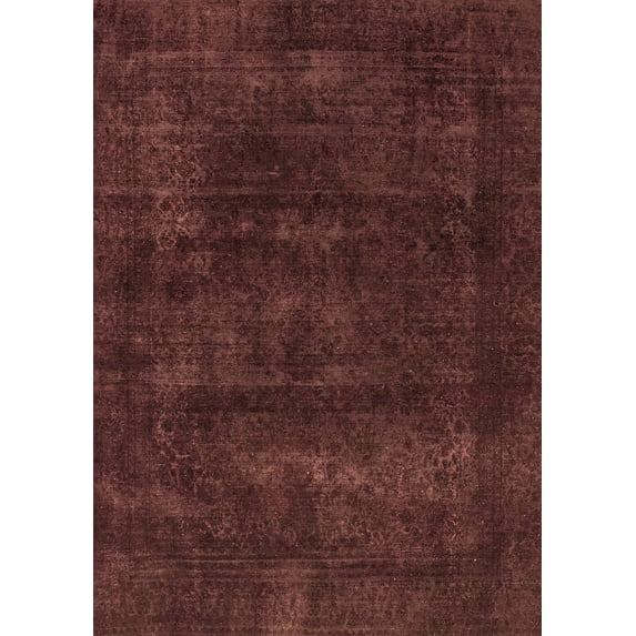 Ahgly Company Indoor Rectangle Abstract Brown Modern Area Rugs, 3' x 5'