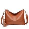 thumbnail image 3 of Bolso de hombro de piel auténtica para mujer, bolsos de mano de marca de lujo, bolsos cruzados para mujer, bolsos de mano y carteras de marcas famosas para mujer, 3 of 5