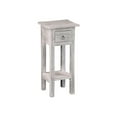 thumbnail image 7 of End Table - Fully Assembled - 25"H x 11"W x 10.5"D - Stylish 2-Tier Design with Drawer, 7 of 7