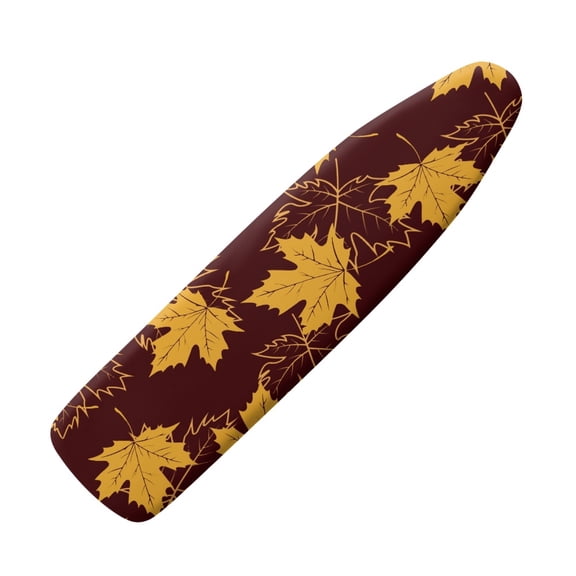 HELLHERO Standard Size Ironing Board Cover Protector Shell Fallen leaves Ironing Board Covers with Cozy Nose Pocket Dirt-Resistant Household Iron Boards Covers