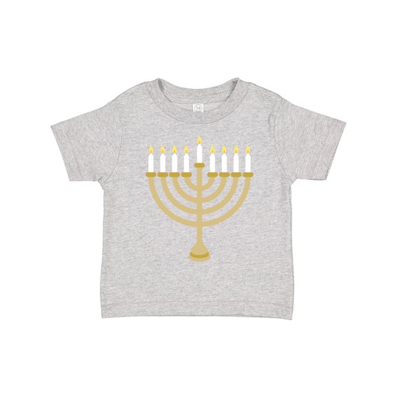Inktastic Chanukah Hanukah Menorah Boys or Girls Toddler T-Shirt