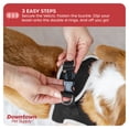 thumbnail image 5 of Downtown Pet Supply Step In Dog Harness For Small Dogs No Pull, X-Small, Black w/ White Trim, 5 of 8