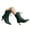 AG, variant on Victorian Boots for Women Lace up Elegant 70s Dressy Booties Low Heel Pointed Toe Mid Calf Boots