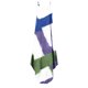 thumbnail image 4 of Vestido de verano para mujer, informal, sin mangas, cuello halter, tirantes, falda, abertura, maxivestido estampado Pompotops  ghjkhdj2429, 4 of 4