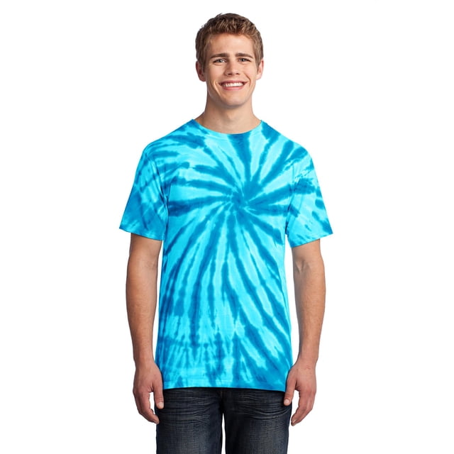 Tie-Dye Tee. Turquoise. 3XL