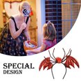 thumbnail image 3 of Qarigey Diadema de fiesta de Cosplay de Halloween, diadema de moda portátil, diadema puesta en escena, accesorio para el cabello Disfraces de disfraces Rojo Qarigey AP012650-02, 3 of 6