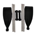thumbnail image 2 of 1 Pair Paddle Durable Oar Lightweight for Floating Surfing Packable Carbon Fiber, 2 of 8